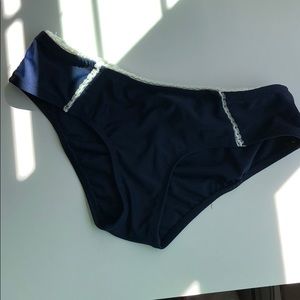 Navy Bikini Bottoms